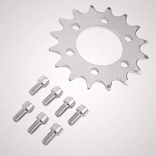 16T Fixed Gear 16 Teeth Sprocket Electric Bike Accessory For Commuting