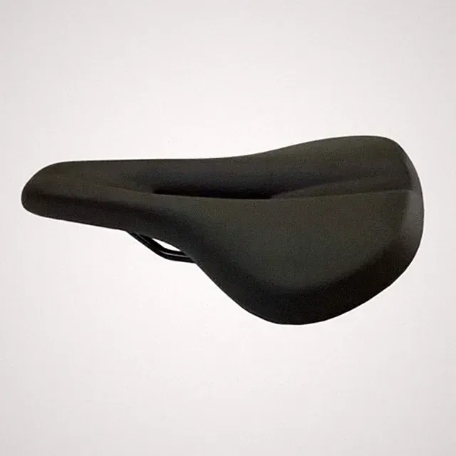 Bicycle Comfort Saddle Men's or Women's Commuter Saddle Bike Seat Black 165mm