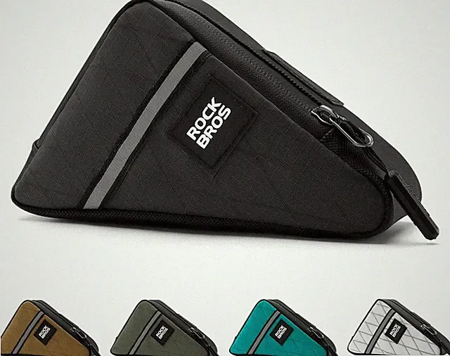 Bike Frame Pouch Triangle Bike Pouch - Waterproof Small Bicycle Accessories for