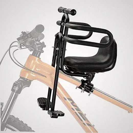 Front-Mounted Bike Child Seat for Toddlers 2-5 Years – Adjustable Height