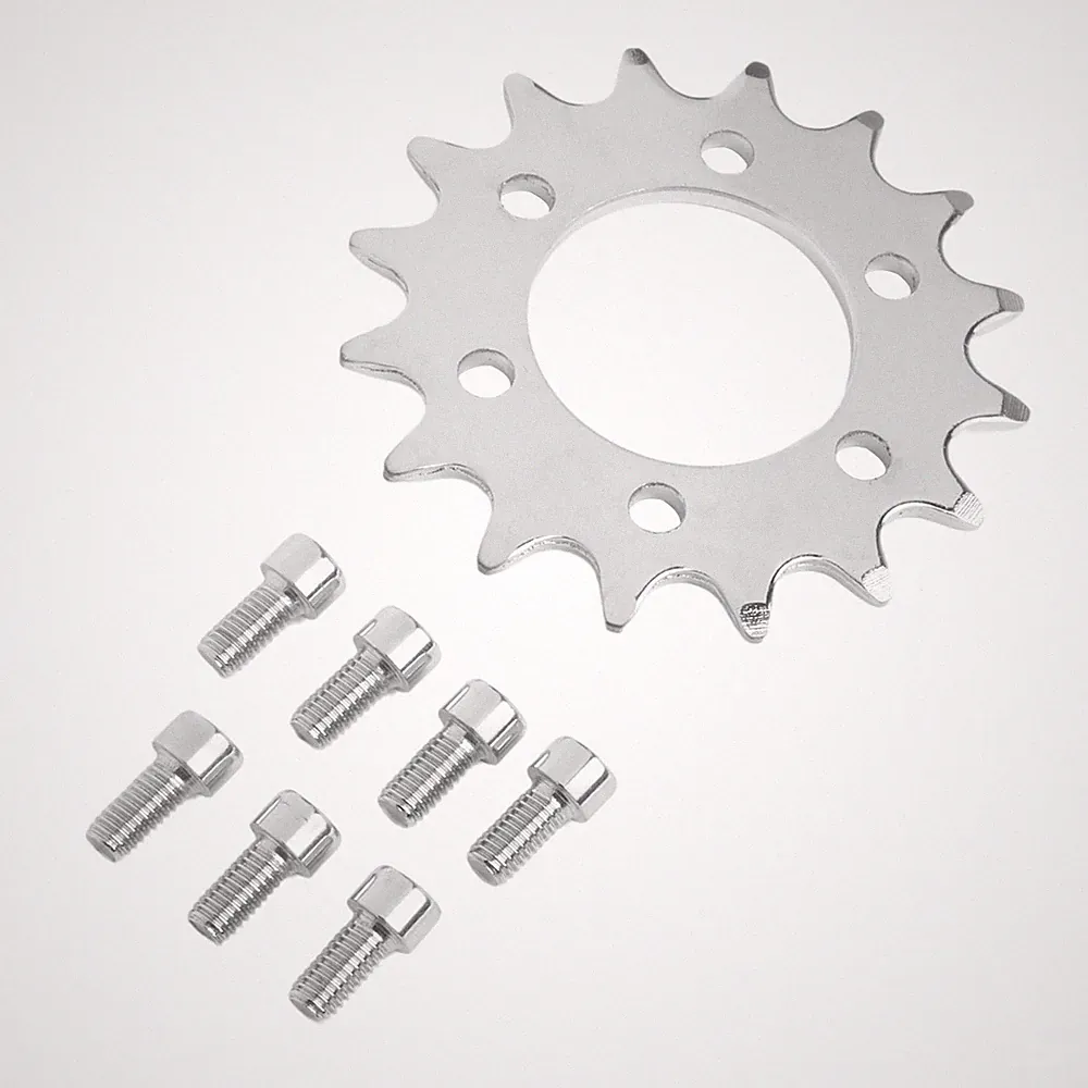 High Efficiency 16T Fixed Gear 1/2"x1/8" Chain Compatible For Commuting