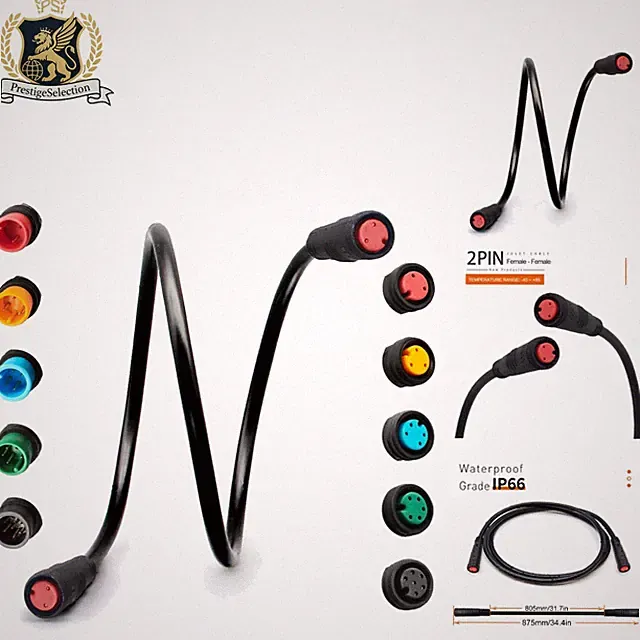 Julet Waterproof Extension Cable for Electric Bike Throttle & Lights