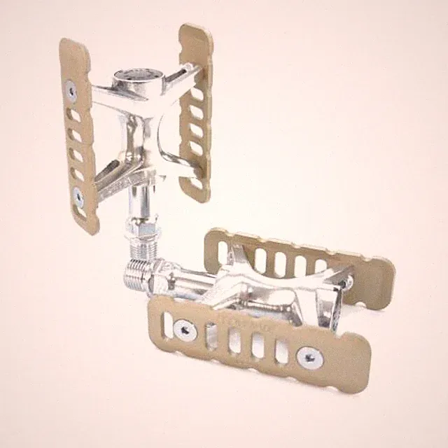 MKS Promenade 9/16" Urban Classic Pedal for Road City Bike Commuter Titan Color