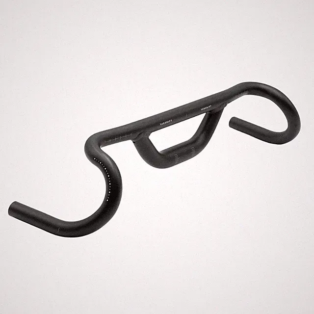 REDSHIFT Top Shelf Handlebar with 70mm of Rise, 53cm width for Road, Gravel,...