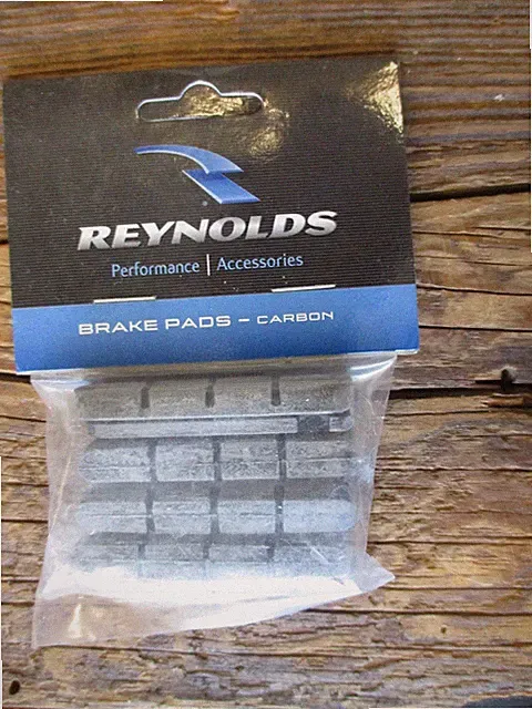 Set of 4 Reynolds carbon brake pads, new, black, fits Shimano and similar