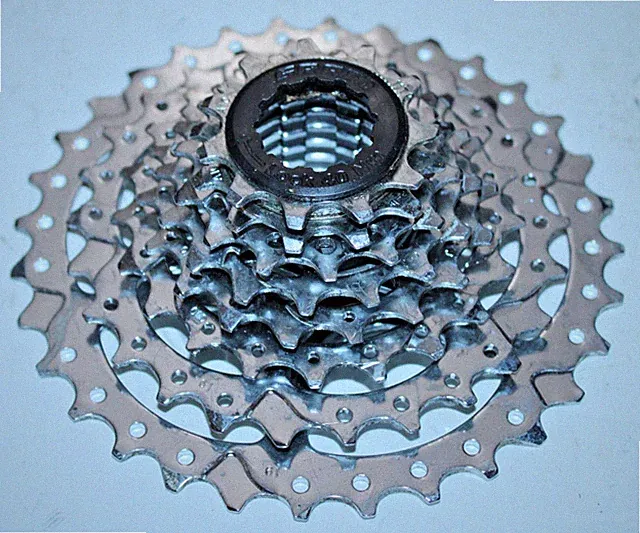 SRAM Racing Road Bike Cassette 8 Speed 11-32T Silver Steel Gravel Hybrid Commute