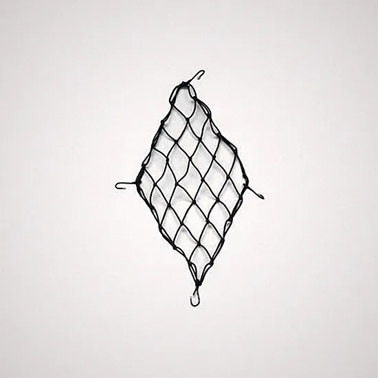 Sunlite Bicycle Cargo Net with Hooks for Basket Rack Commute Tour Delivery Bike