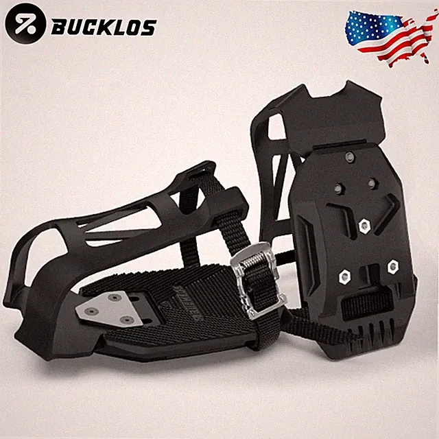 Toe Caged Adapters Pedals for Peloton Convert for Shimano SPD-SL/Look Delta/Keo