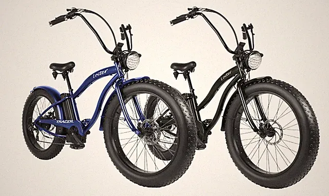 Tracer Loiter Cruiser E-Bike 800W 60mi 25mph Fat Tire Disc Brake Commuter Men